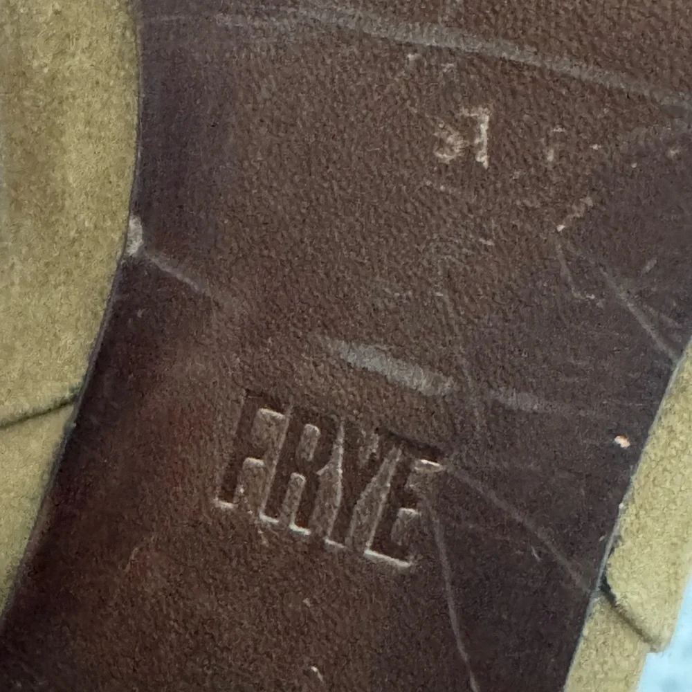 Frye Brown Lace-Up Heeled Boots Cottagecore Dark Academia Music Festival - Picture 10 of 10